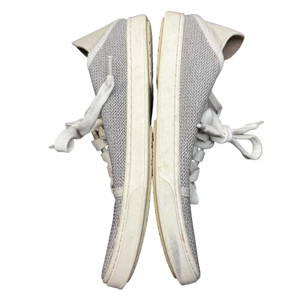 OluKai Pehuea Li Shoes Womens Size 8.5 Gray Mesh Lace Up Casual Walking Sneakers